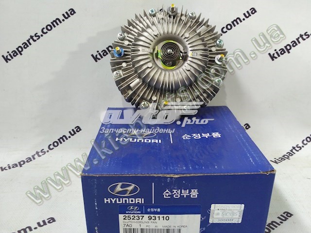 Вискозная муфта Hyundai/Kia 2523793110 цена, от 130.17 USD