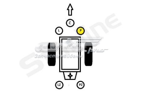 Правая подушка двигателя SM0057 Starline