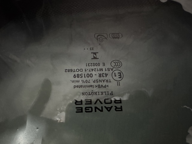 Стекло лобовое Land Rover LR098156 цена, от 402.54 USD