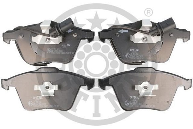 Колодки тормозные передние дисковые OPTIMAL BP12272