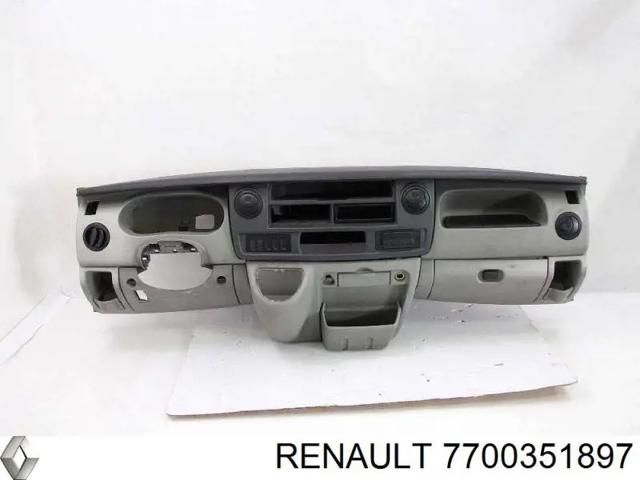 Panel frontal interior salpicadero 7700351897 RENAULT