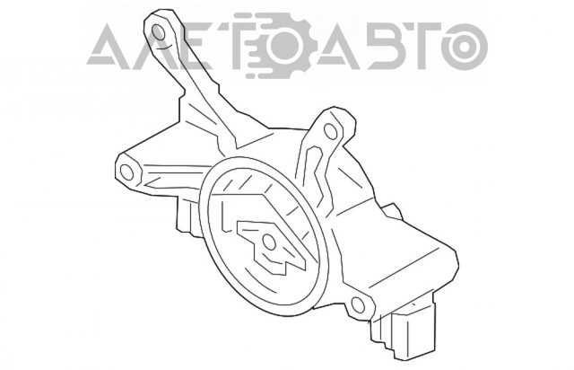 Подушка трансмісії (опора коробки передач) 22326862575 BMW