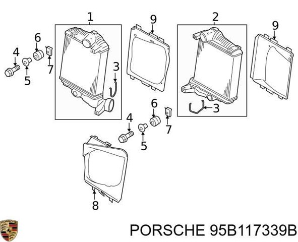  95B117339B Porsche