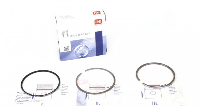 Комплект поршневых колец на 1 цилиндр, STD NE/NPR 120037006500