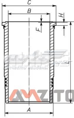 Гильза поршневая Mahle Original 037LW00102001 цена, от 138.80 USD