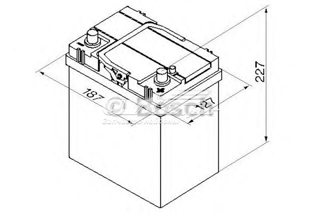 Купить Аккумулятор Bosch 40 А/ч (0092S40180)