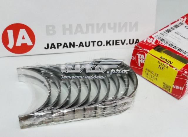 Вкладиші коленвала, корінні, комплект, 1-й ремонт (+0,25) M316A025 TAIHO