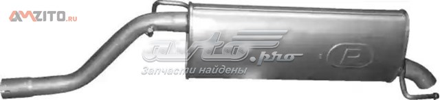 Выхлоп задний Polmostrow 07441 цена, от 75.74 USD