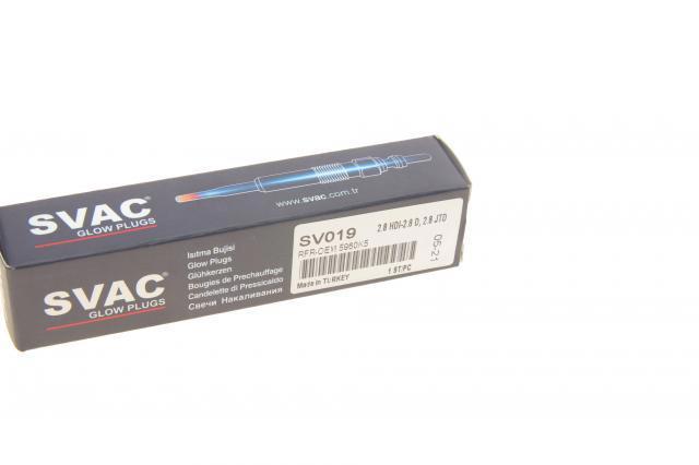 Свечи накала Svac SV019 цена, от 4.85 USD