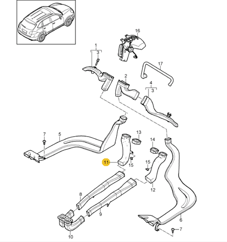 95857365700 Porsche 