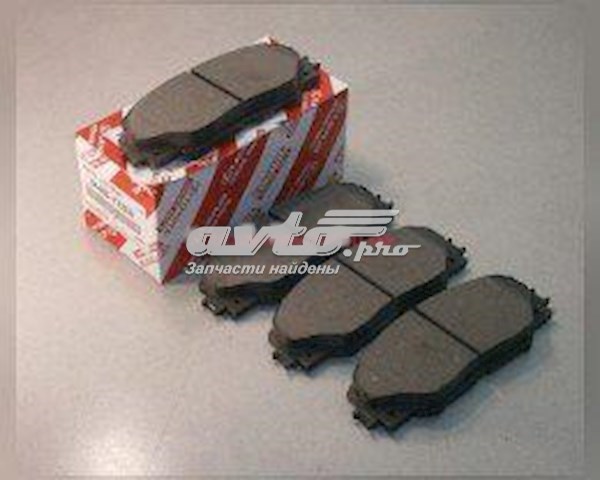 Передние тормозные колодки 04465YZZE8 Toyota