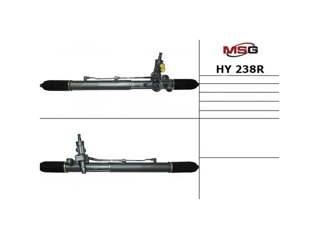 Вал / шток рульової рейки HY232RC MSG Rebuilding