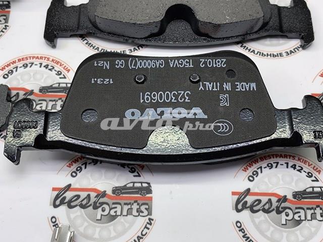 Задние тормозные колодки 32287431 Volvo