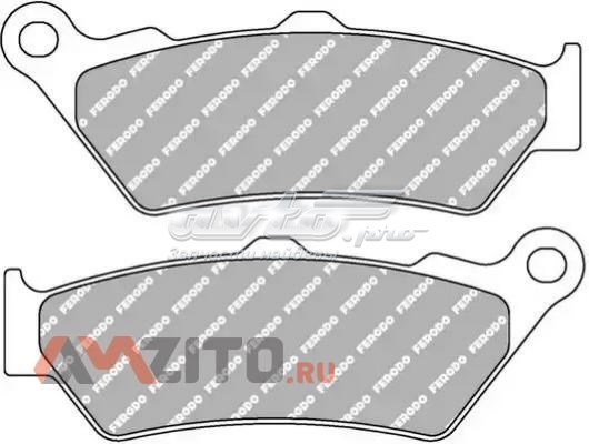 Задние тормозные колодки FDB2006P Ferodo