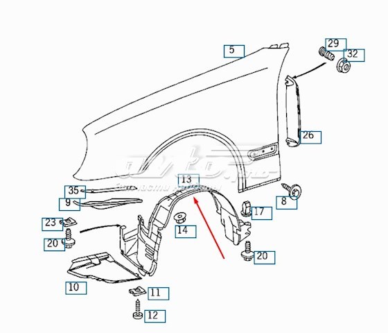 A2086985330 Mercedes 