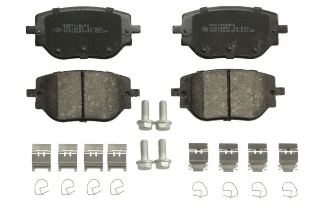 Sapatas do freio traseiras de disco para Opel Vivaro (K0)