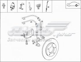 Датчик АБС (ABS) задній A2115401217 MERCEDES