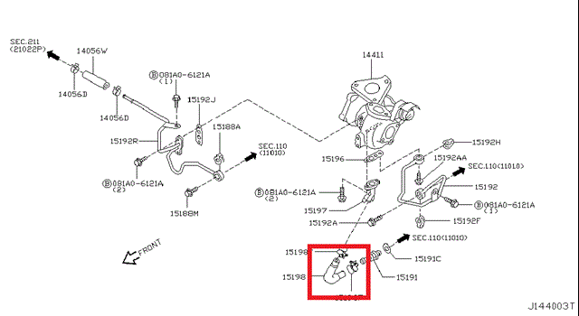  151988H810 Nissan