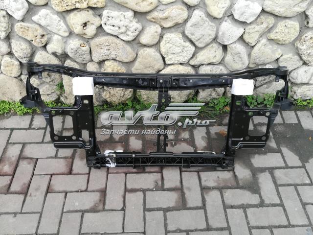 Suporte do radiador montado (painel de montagem de fixação das luzes) Polcar 411304