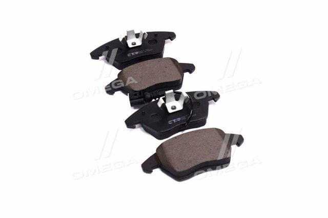 Колодки тормозные передние дисковые CTR GK1234