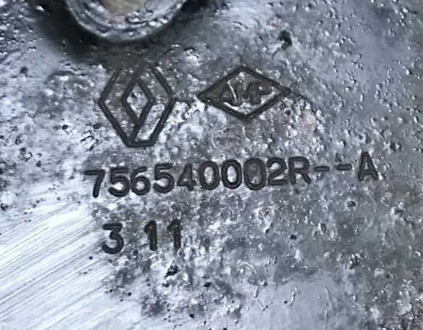  Renault (RVI) 756540002R цена, от 6.33 USD