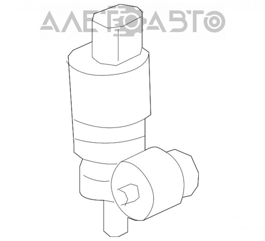 Моторчик омывателя стекла передний/задний AND 41955013 цена, от 7.04 USD