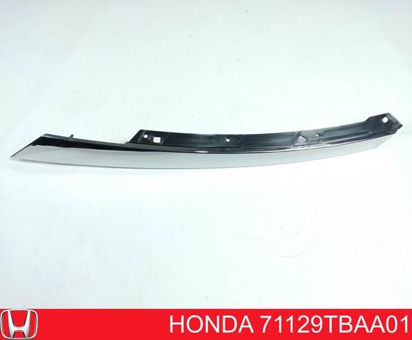 71129TGGA51 Honda Молдинг решетки радиатора левый