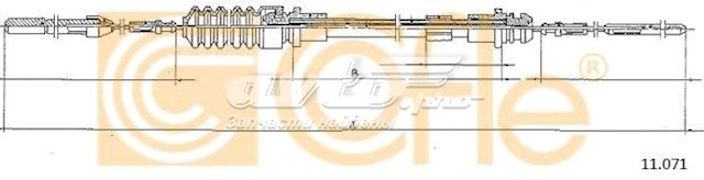 Трос/тяга газа (акселератора) COFLE 11071