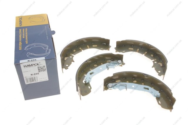 Тормоза рабочие задние ножные и тормозные барабаны Kampol K855 цена, от 30.34 USD