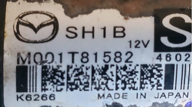M001T81582 Mitsubishi Стартер автомобиля
