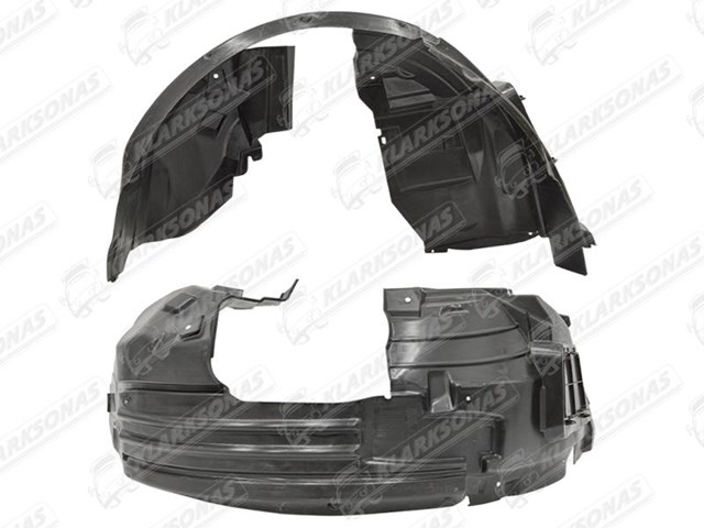 Guarda-barras direito do pára-lama dianteiro 51946952 Fiat/Alfa/Lancia