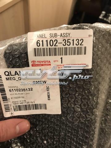 Listón embellecedor/protector, guardabarros delantero derecho 6110235132 TOYOTA