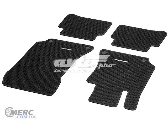 Tapetes dianteiros + traseiros, kit para Mercedes E  W212
