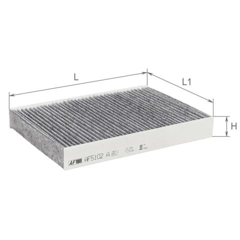 Фильтр салона AF5102A Alpha Filter