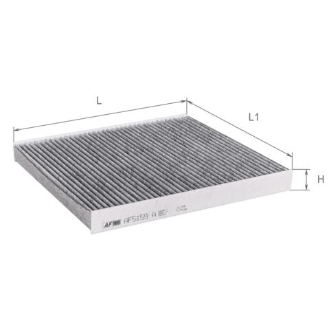 Фильтр воздушный отопителя Alpha Filter AF5159A цена, от 5.72 USD