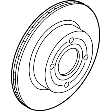 Задний тормозной диск Ford GN1Z2C026D цена, от 25.31 USD