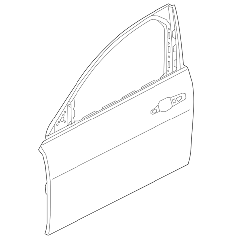 Передняя левая дверь Jaguar T4K1542 цена, от 653.41 USD