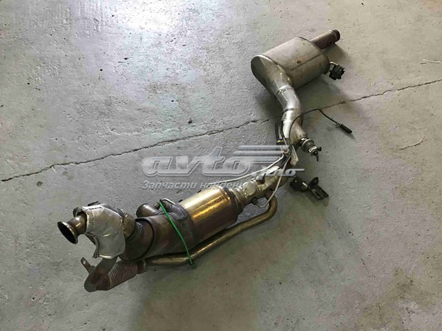 LR095075 Land Rover Глушитель, передняя часть