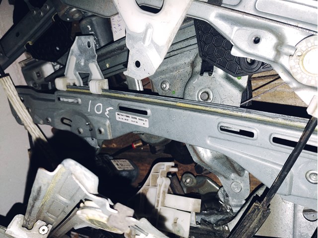 9674411680 Peugeot/Citroen механизм стеклоподъемника двери задней левой