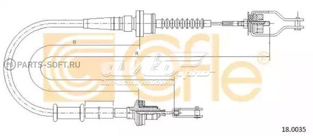 18.0035 Cofle cabo de embraiagem