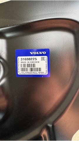 Перегородка Volvo 31698225 цена, от 243.25 USD
