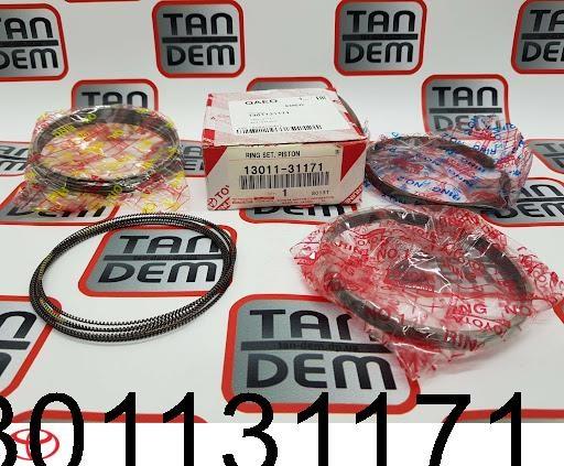 Поршневые кольца, стандартные Toyota 1301131171 цена, от 39.75 USD