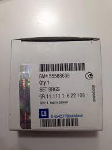 622108 General Motors Комплект подшипников скольжения