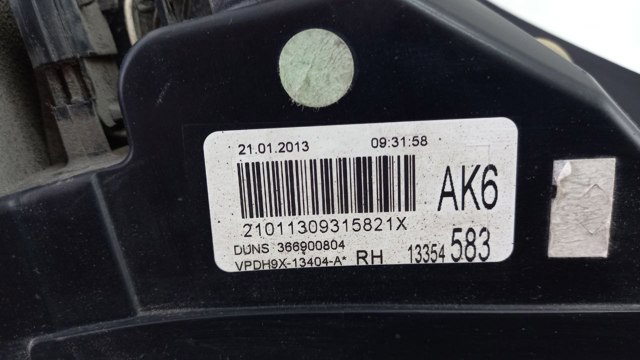 Правый стоп Opel 13354583