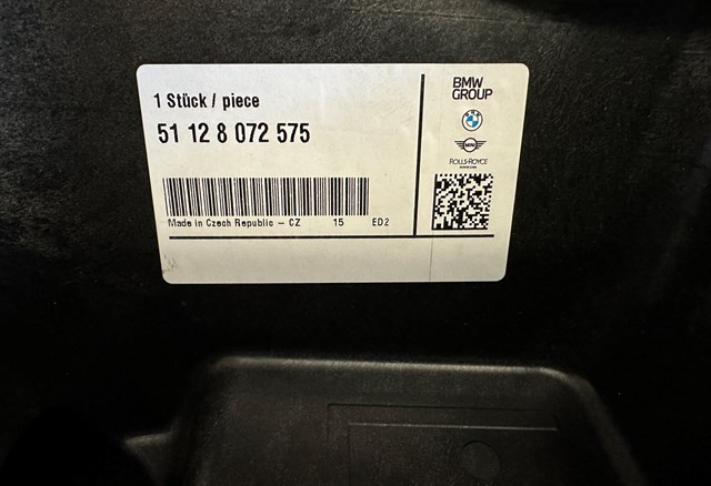 Купить 51128072575 BMW 