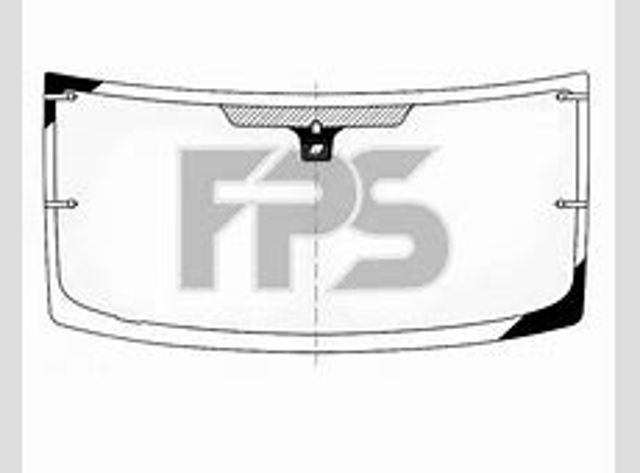 Стекло лобовое FPS GS2801D17 цена, от 194.73 USD