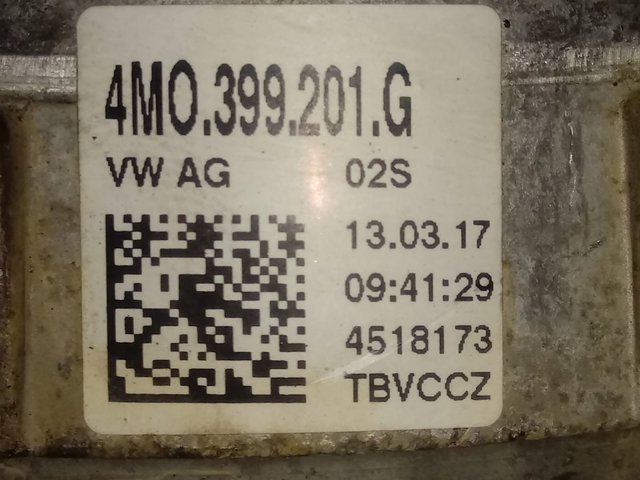 Купить 4M0399201G VAG Подушка трансмиссии (опора коробки передач) левая