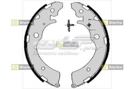 Передние тормозные колодки BC05690 Starline