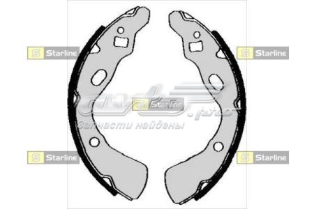 Колодки тормозные задние барабанные STARLINE BC05680