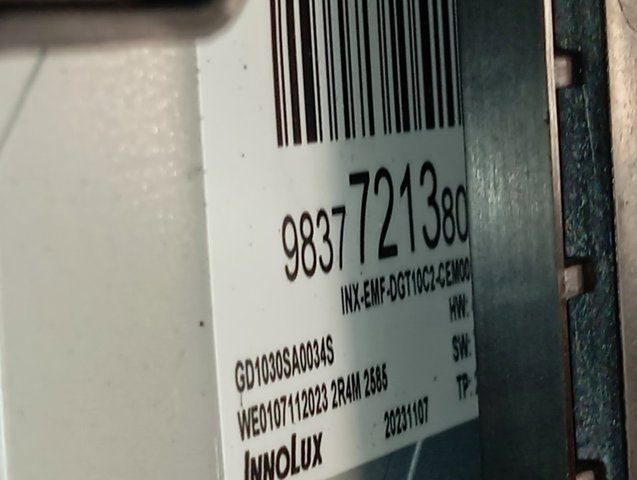 Купить 9837721380 Opel Дисплей многофункциональный